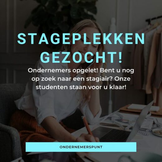 Stageplekken gezocht